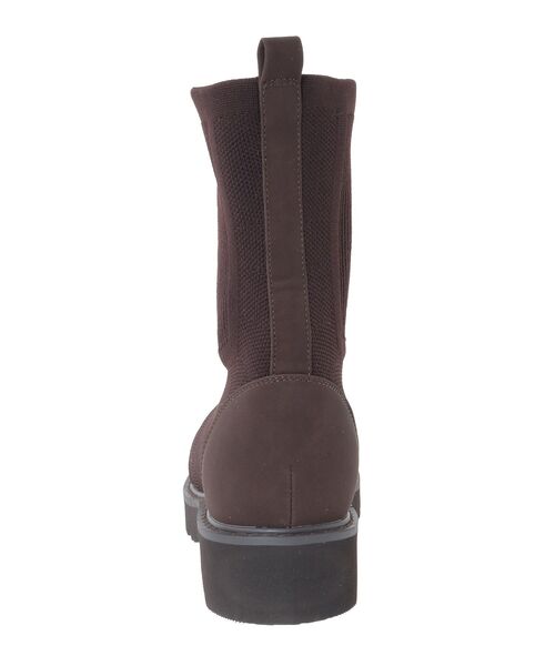 AMERICAN HOLIC（アメリカンホリック）の「【消臭/制菌/吸水速乾】ニットブーツ（ブーツ・レディース・ブラウン/ブラック・M/S/L）」の5枚目の写真