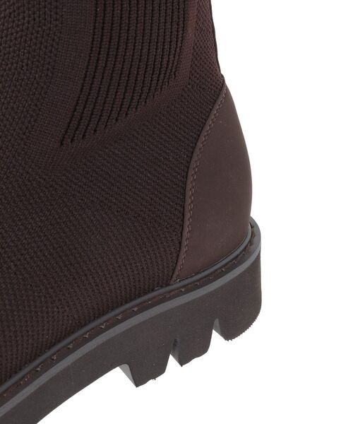 AMERICAN HOLIC（アメリカンホリック）の「【消臭/制菌/吸水速乾】ニットブーツ（ブーツ・レディース・ブラウン/ブラック・M/S/L）」の7枚目の写真