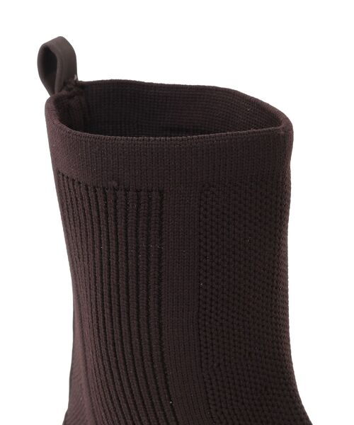 AMERICAN HOLIC（アメリカンホリック）の「【消臭/制菌/吸水速乾】ニットブーツ（ブーツ・レディース・ブラウン/ブラック・M/S/L）」の10枚目の写真