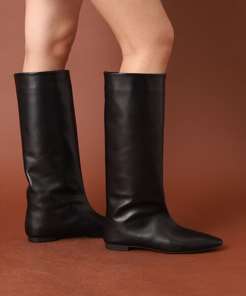 Dhyana（ディアーナ）の「【CLASSY.12月号掲載】Dhyana．（ディアナドット）×金子綾 ロングブーツ（ブーツ・レディース・ブラック・80/70/60）」の11枚目の写真