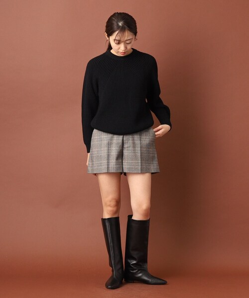 Dhyana（ディアーナ）の「【CLASSY.12月号掲載】Dhyana．（ディアナドット）×金子綾 ロングブーツ（ブーツ・レディース・ブラック・80/70/60）」の12枚目の写真