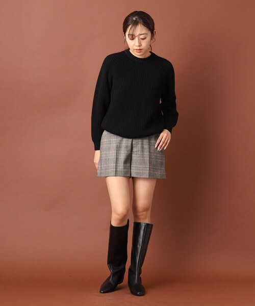 Dhyana（ディアーナ）の「【CLASSY.12月号掲載】Dhyana．（ディアナドット）×金子綾 ロングブーツ（ブーツ・レディース・ブラック・80/70/60）」の13枚目の写真