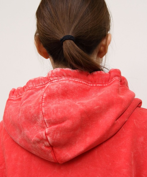 CHUMS(チャムス)の「CHUMS/チャムス キャニオンランズフルスナップフードハリケーントップ Canyonlands Full Snap Hooded Hurricane Top(スウェット・メンズ・グリーン/レッド/ブラック・M/L)」の12枚目の写真