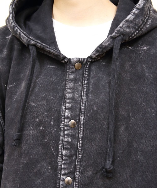 CHUMS(チャムス)の「CHUMS/チャムス キャニオンランズフルスナップフードハリケーントップ Canyonlands Full Snap Hooded Hurricane Top(スウェット・メンズ・グリーン/レッド/ブラック・M/L)」の19枚目の写真