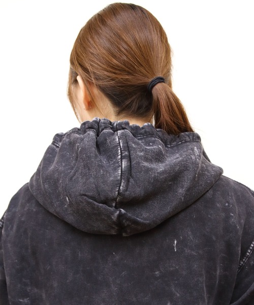 CHUMS(チャムス)の「CHUMS/チャムス キャニオンランズフルスナップフードハリケーントップ Canyonlands Full Snap Hooded Hurricane Top(スウェット・メンズ・グリーン/レッド/ブラック・M/L)」の18枚目の写真