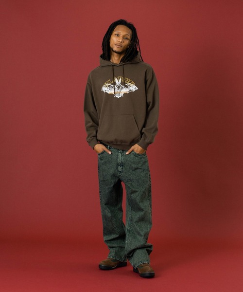 XLARGE（エクストララージ）の「OVERDYED DENIM PANTS（デニムパンツ・メンズ・ベージュ/ブラック/グリーン・30inch/32inch/34inch/36inch）」の10枚目の写真