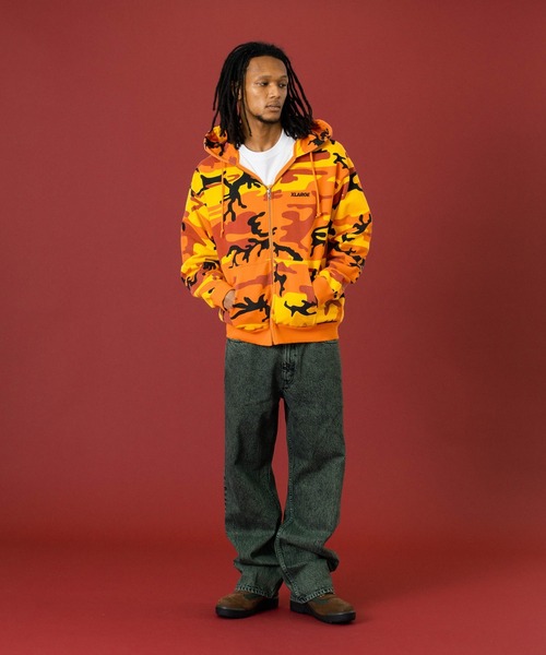 XLARGE（エクストララージ）の「OVERDYED DENIM PANTS（デニムパンツ・メンズ・ベージュ/ブラック/グリーン・30inch/32inch/34inch/36inch）」の13枚目の写真