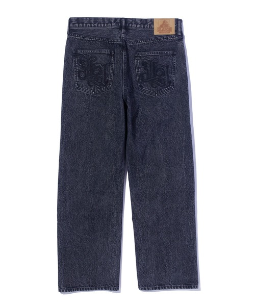 XLARGE（エクストララージ）の「OVERDYED DENIM PANTS（デニムパンツ・メンズ・ベージュ/ブラック/グリーン・30inch/32inch/34inch/36inch）」の21枚目の写真