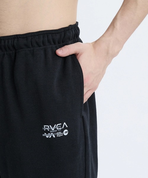 RVCA(ルーカ)の「RVCA メンズ OVER PRINT PT セットアップボトムス 【2025年秋冬モデル】/ルーカサイドロゴプリントウエストゴムスウェットパンツ(SETUP可能)(スウェットパンツ・メンズ・ヘザーグレー/ブラック・SMALL/MEDIUM/LARGE/X-LARGE)」の12枚目の写真