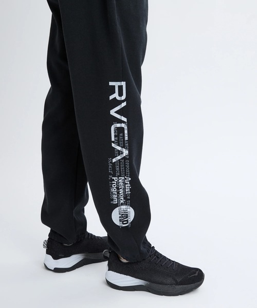 RVCA(ルーカ)の「RVCA メンズ OVER PRINT PT セットアップボトムス 【2025年秋冬モデル】/ルーカサイドロゴプリントウエストゴムスウェットパンツ(SETUP可能)(スウェットパンツ・メンズ・ヘザーグレー/ブラック・SMALL/MEDIUM/LARGE/X-LARGE)」の14枚目の写真