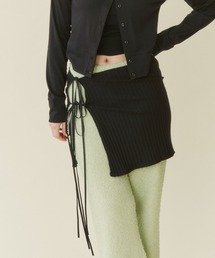 FUULLY STUDIO | マルチウェイワイドリブラップスカート(スカート)