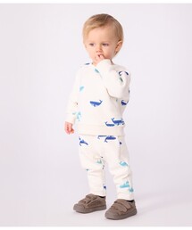 PETIT BATEAU（プチバトー）の「ベビー２点セット（スウェット・キッズ）」