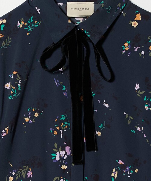 セール】フラワー プリント ワンピース ‐ウォッシャブル‐（ワンピース