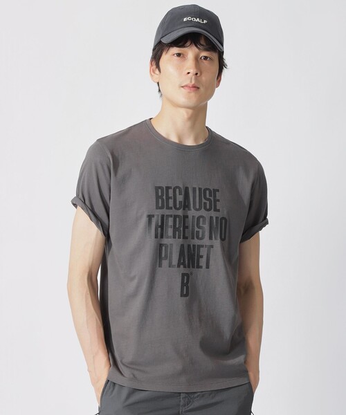 ECOALF(エコアルフ)の「MIN BECAUSE Tシャツ / MIN T-SHIRTS MAN(Tシャツ/カットソー・メンズ・ホワイト/グレー系その他2・M/S/XL/L)」の4枚目の写真