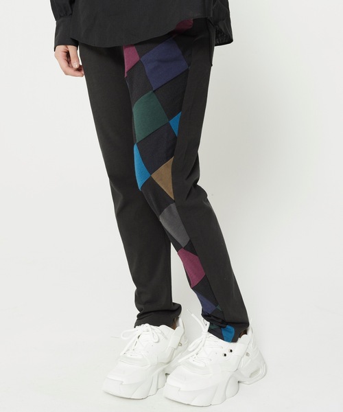 STOF（ストフ）の「DIVERCITY JQ RELAX PANTS（その他パンツ・メンズ・ブラックミックス/チェック・S/M）」の4枚目の写真
