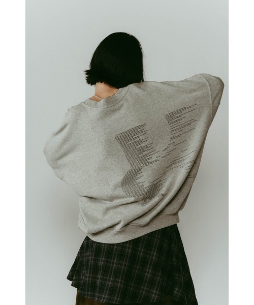 トップス Knuth Marf Kerror design sweat(unisex) Kerror design sweat(unisex)/2color | KNUTH MARF