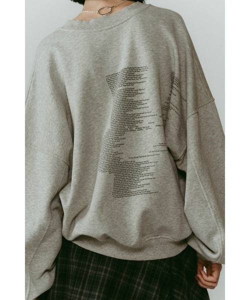 Knuth Marf（クヌースマーフ）の「Kerror design sweat(unisex