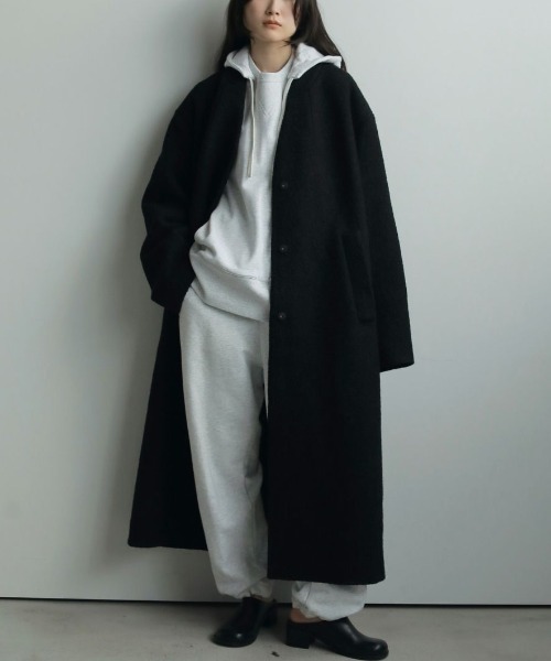 anuke（アンヌーク）の「anuke Over Sweat Parka 62520612（パーカー・レディース・ネイビー/グレー/オフホワイト・FREE）」の16枚目の写真