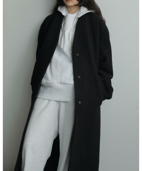 anuke（アンヌーク）の「anuke Over Sweat Parka 62520612（パーカー・レディース・ネイビー/グレー/オフホワイト・FREE）」の17枚目の写真