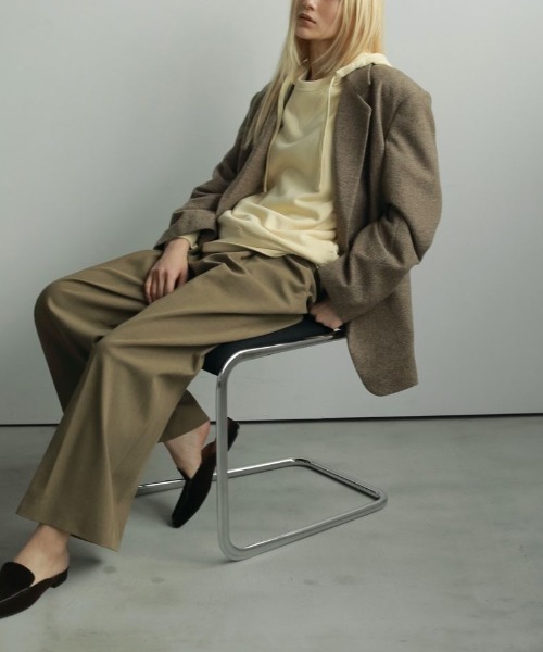 anuke（アンヌーク）の「anuke Over Sweat Parka 62520612（パーカー・レディース・ネイビー/グレー/オフホワイト・FREE）」の12枚目の写真