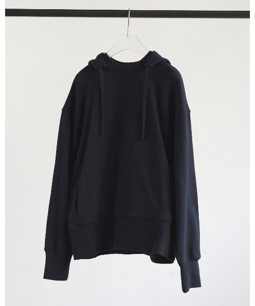 anuke（アンヌーク）の「anuke Over Sweat Parka 62520612（パーカー・レディース・ネイビー/グレー/オフホワイト・FREE）」の9枚目の写真