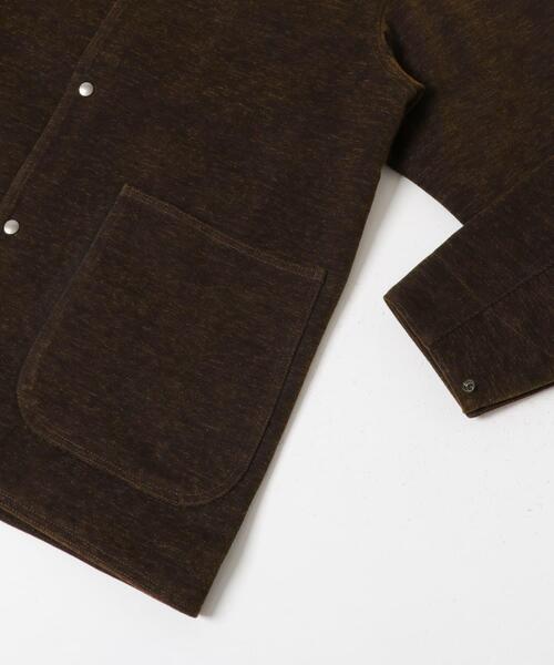 URBAN RESEARCH DOORS（アーバンリサーチドアーズ）の「インディゴモール ワークジャケット（その他アウター・メンズ・ブラウン/ネイビー・MEDIUM/LARGE）」の12枚目の写真