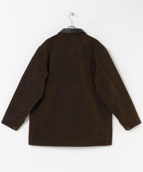 URBAN RESEARCH DOORS（アーバンリサーチドアーズ）の「インディゴモール ワークジャケット（その他アウター・メンズ・ブラウン/ネイビー・MEDIUM/LARGE）」の16枚目の写真