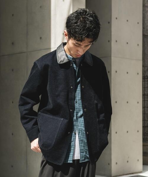 インディゴモール ワークジャケット（その他アウター）｜URBAN