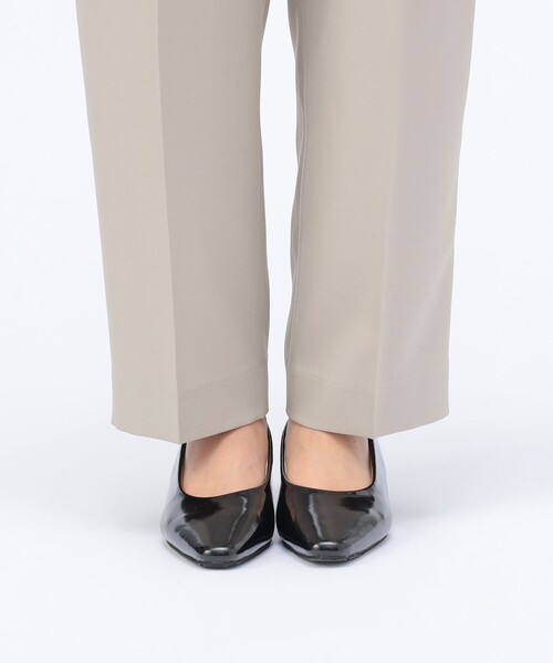 BEAMS HEART(ビームスハート)の「【セレモニー・ハレの日】リラックス テーパード パンツ(セットアップ対応)(スラックス・レディース・グレー/ブラウン系その他2/ブラック・FREE)」の21枚目の写真