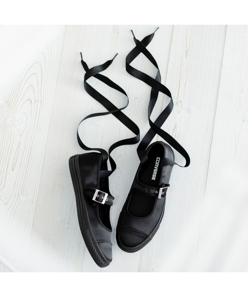 CONVERSE ALL STAR(コンバースオールスター)の「ALL STAR LP BL OX / オールスター LP BL OX(バレエシューズ・レディース・ブラック・6/5.5/5/4.5/4/3.5/3)」の1枚目の写真