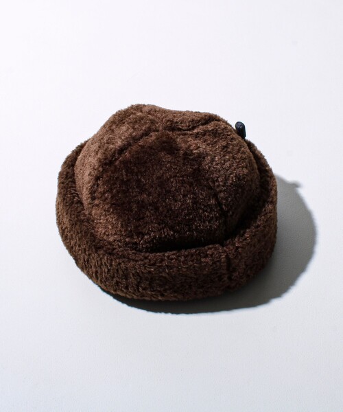halo commodity(ハロ コモディティー)の「【halo Commodity/ハロ コモディティー】Kuna Fleece Cap(キャップ・メンズ・ベージュ/ブラウン/ブラック・FREE)」の3枚目の写真