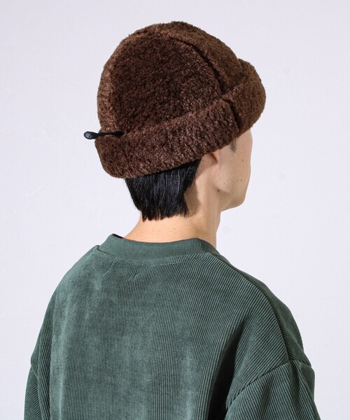 halo commodity(ハロ コモディティー)の「【halo Commodity/ハロ コモディティー】Kuna Fleece Cap(キャップ・メンズ・ベージュ/ブラウン/ブラック・FREE)」の6枚目の写真