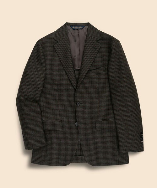 新品 Brooks Brothers ミックスツイードウールテーラードジャケット