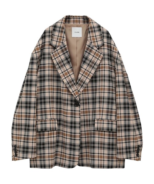 新品】CLANE風 グレーパールジャケット 楽天市場】clane（コート