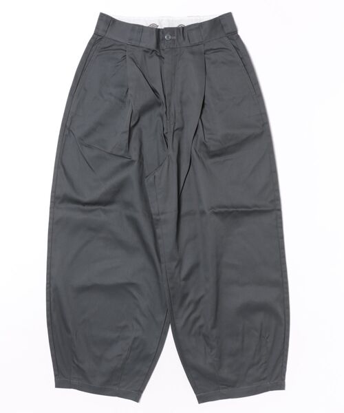 Dickies（ディッキーズ）の「Dickies/ディッキーズ コクーンワイドパンツ/バルーンワイドパンツ/ミリタリーパンツ/ユニセックス（その他パンツ・レディース・チャコールグレー/ブラック/カーキ・LARGE/MEDIUM）」の6枚目の写真