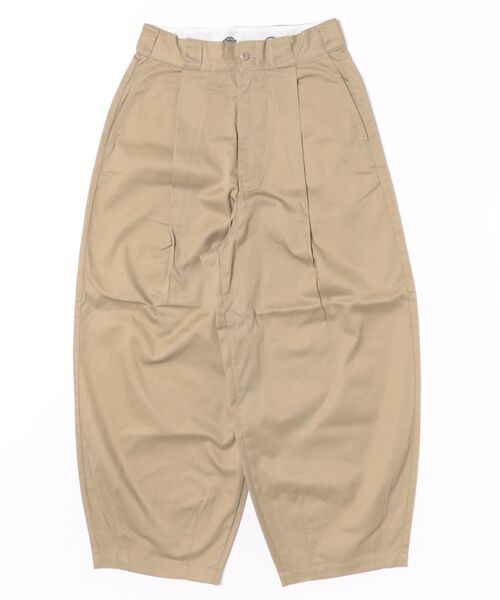 Dickies（ディッキーズ）の「Dickies/ディッキーズ コクーンワイドパンツ/バルーンワイドパンツ/ミリタリーパンツ/ユニセックス（その他パンツ・レディース・チャコールグレー/ブラック/カーキ・LARGE/MEDIUM）」の7枚目の写真