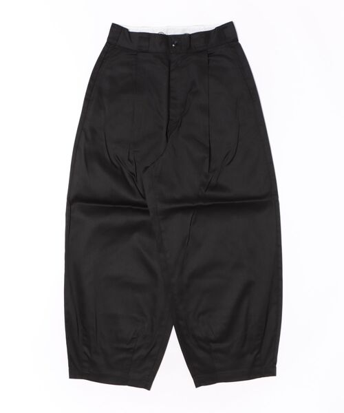 Dickies（ディッキーズ）の「Dickies/ディッキーズ コクーンワイドパンツ/バルーンワイドパンツ/ミリタリーパンツ/ユニセックス（その他パンツ・レディース・チャコールグレー/ブラック/カーキ・LARGE/MEDIUM）」の8枚目の写真