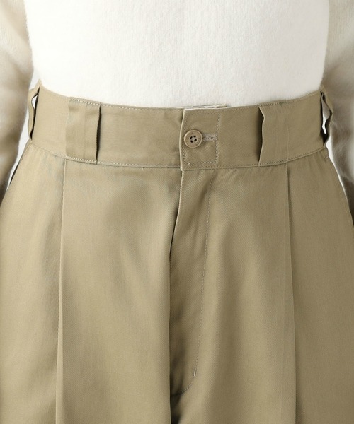 Dickies（ディッキーズ）の「Dickies/ディッキーズ コクーンワイドパンツ/バルーンワイドパンツ/ミリタリーパンツ/ユニセックス（その他パンツ・レディース・チャコールグレー/ブラック/カーキ・LARGE/MEDIUM）」の21枚目の写真