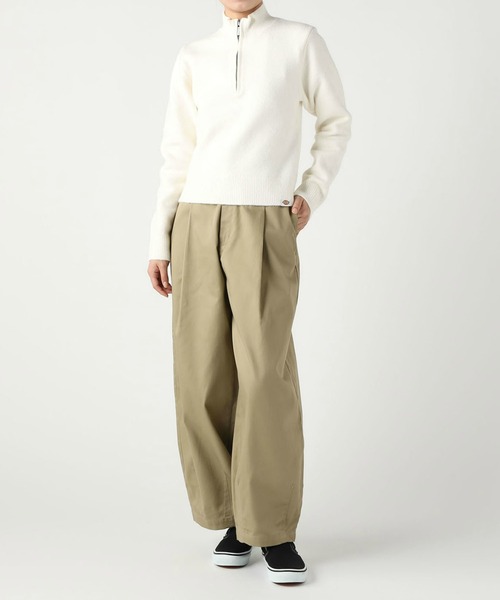 Dickies（ディッキーズ）の「Dickies/ディッキーズ コクーンワイドパンツ/バルーンワイドパンツ/ミリタリーパンツ/ユニセックス（その他パンツ・レディース・チャコールグレー/ブラック/カーキ・LARGE/MEDIUM）」の15枚目の写真