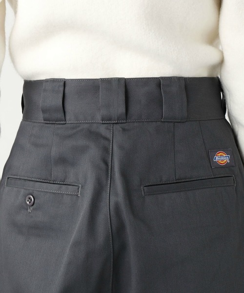 Dickies（ディッキーズ）の「Dickies/ディッキーズ コクーンワイドパンツ/バルーンワイドパンツ/ミリタリーパンツ/ユニセックス（その他パンツ・レディース・チャコールグレー/ブラック/カーキ・LARGE/MEDIUM）」の10枚目の写真