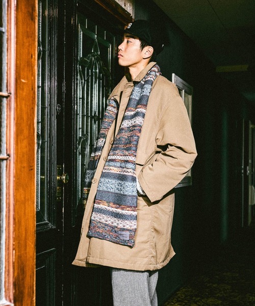 セール】中綿パッチステンカラーコート（ステンカラーコート）｜niko