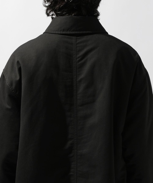 セール】中綿パッチステンカラーコート（ステンカラーコート）｜niko