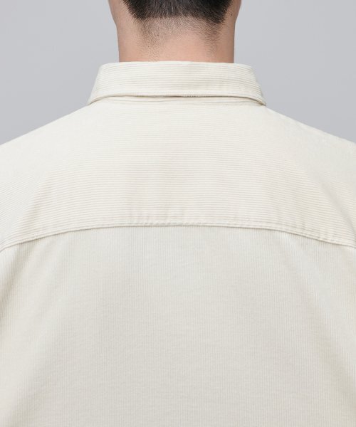 MUSINSA STANDARD（ムシンサスタンダード）の「オーバーサイズコーデュロイシャツ[クリーム]（シャツ/ブラウス・メンズ・その他・MEDIUM/LARGE/X-LARGE/XX-LARGE）」の6枚目の写真