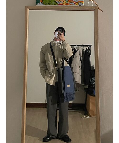 MUSINSA STANDARD（ムシンサスタンダード）の「オーバーサイズコーデュロイシャツ[クリーム]（シャツ/ブラウス・メンズ・その他・MEDIUM/LARGE/X-LARGE/XX-LARGE）」の19枚目の写真
