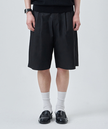 PYEON MA（ピョンマ）の「Lyocell Cotton Bermuda Pants - Black（その他パンツ）」