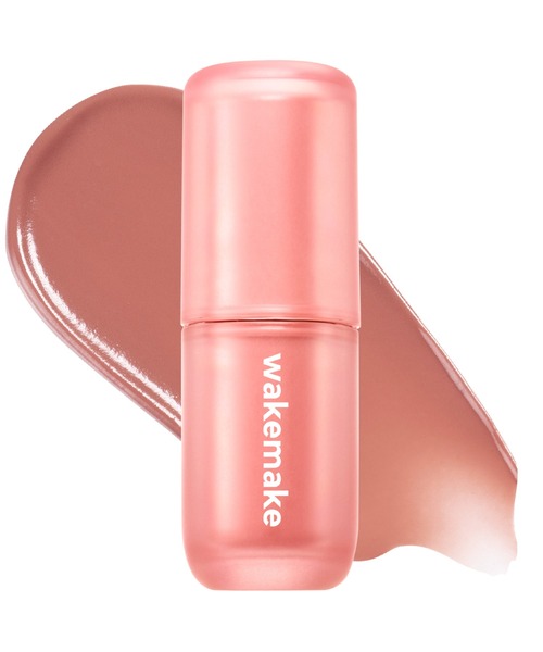 wakemake（ウェイクメイク）の「ウォーターブラーリングレイヤーティント（口紅/リップティント/グロス・レディース・02 ペアリングコーラル/04 ロージミア/05 ペールヘイズ/06 グレーフィグ/07 レッドダイブ/08 コールドハイ・FREE）」の2枚目の写真