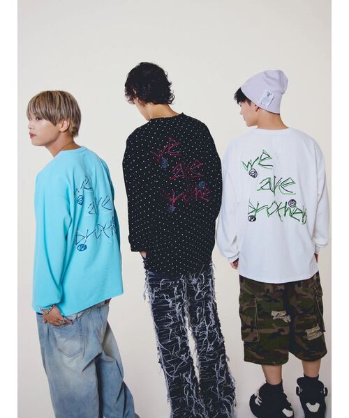 セール】【PSYCHIC FEVER × EVRIS】オーバーサイズサーマルロンT（T