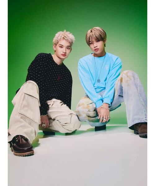 セール】【PSYCHIC FEVER × EVRIS】オーバーサイズサーマルロンT（T