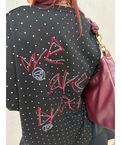 EVRIS PSYCHICFEVER オーバーサイズサーマルロンT サイフィ セール】【PSYCHIC FEVER × EVRIS】オーバーサイズサーマルロンT（T