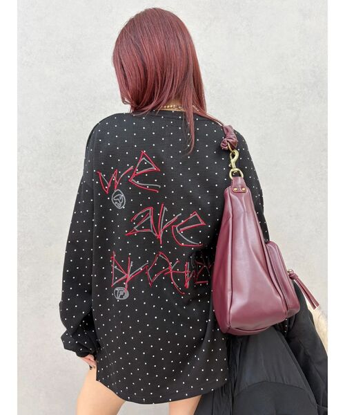 セール】【PSYCHIC FEVER × EVRIS】オーバーサイズサーマルロンT（T